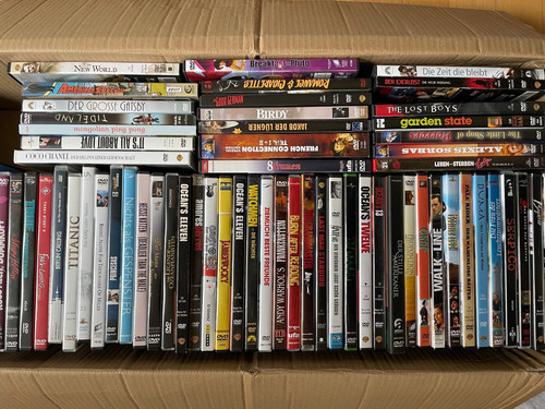 Dvd sammlung mit mehr als - dvd, 50